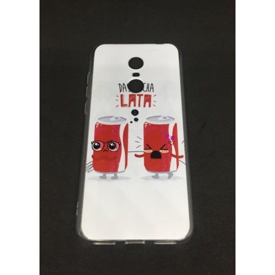 Capa Silicone Com Desenho Para Xiaomi Redmi 5 Plus